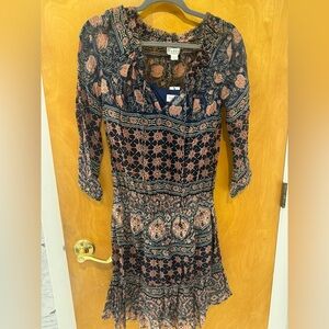 Patterned Dress by Velvet